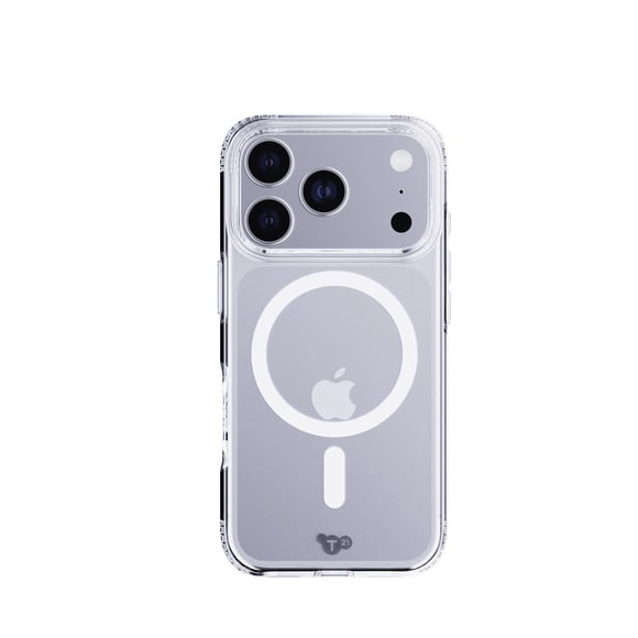 Funda Tech21 EvoLite para iPhone 17 Pro Transparente con MagSafe
