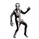 thumbnail image 5 of Disfraz: El esqueleto de Spooktacular Creations brilla en la oscuridad para niños, 5 of 7