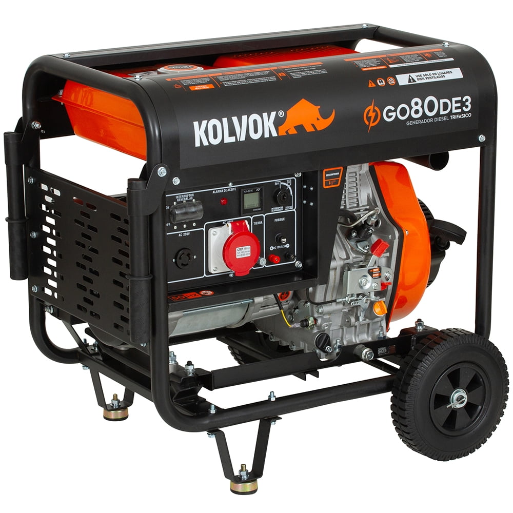 Kolvok - Generador Trifásico Go80de3 8.1kva Diesel