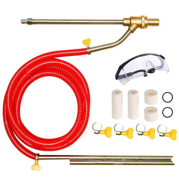 Kit de limpieza con chorro de arena para lavadora a presión Selkie Wet 5000 PSI