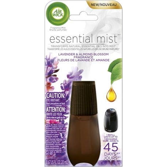 Recambio Essential Mist Air Wick, lavanda y almendra, 10 unidades