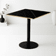 thumbnail image 2 of Mesa Luxor de Mdf Efecto Marmol Negro con Dorado, 2 of 7