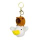 thumbnail image 3 of Capybara Plush Keychain Soft Keyring Charm Para Niños Adultos Hoilday Gifts Style A, 3 of 5