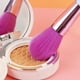 thumbnail image 5 of Juego de 10 brochas de maquillaje con mango transparente de cristal, brocha para base, corrector y sombra de ojos., 5 of 6