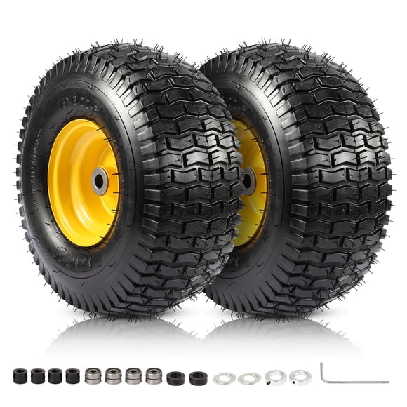 Conjunto De Rueda Y Neumático 15x6 00 6 Capacidad De 226 Kg