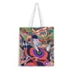 thumbnail image 1 of Mononoke Second Chapter: Hinezumi Bolso de tela con estampado de lienzo para mujer, bolsa de compras reutilizable y estética, con cremallera interior, regalo para mujer,40*45cm., 1 of 6