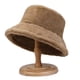 thumbnail image 1 of Gorro de pescador de piel sintética para invierno, para hombre y mujer, suave y cálido, ideal para uso casual, viajes, deportes y esquí (CLT01), 1 of 8