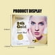thumbnail image 4 of 5pcs 24K Golden Collagen Mask, Moisturizing & Nourishing Breathable Facial Mask, Fight Dark Circles, Eye Bags, Puffiness And Wrinkle, 4 of 4