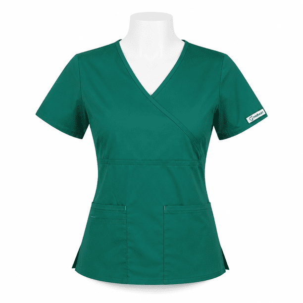 Delantal Mujer tela poplin. Verde