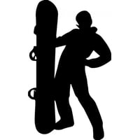 Rienda Libre Graphics - Decomural Snowboarder Pose Extreme Sports Ws-32780