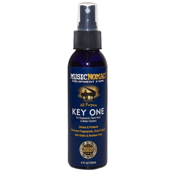 MusicNomad Key ONE Limpiador para Piano y Teclado, 4 oz (MN131)