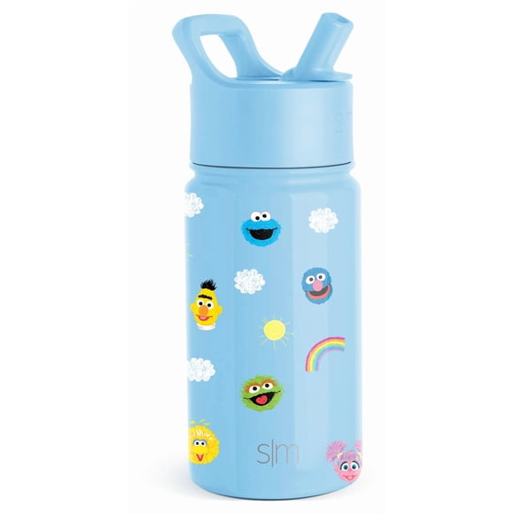 Botella de agua Simple Modern Sesame Street Kids de 400 ml