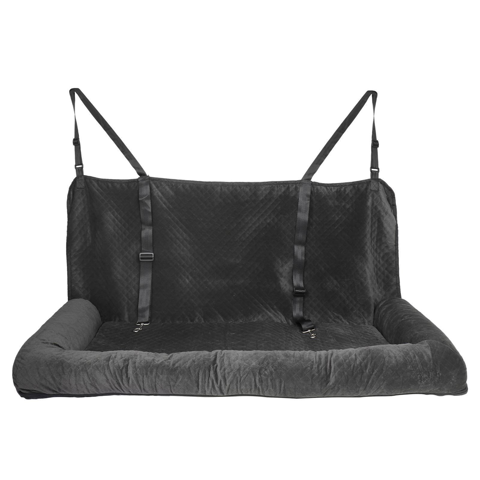 Magideal - Asiento De Coche Para Perros Para Asiento Trasero, Cama Elevadora Para Perros Grandes Y Medianos, Cojín Portátil Para Asiento Trasero De Perro, Cama T