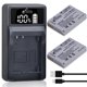 thumbnail image 1 of Cargador de baterías NB-5L LED 1180 mAh de Pickle Power, 1 of 7