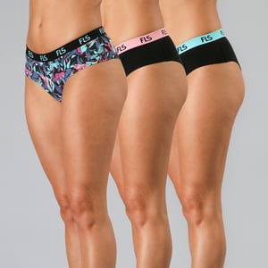 Pack 3X Pantaleta Algodon Fls Flores Mujer 25587-171