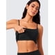thumbnail image 4 of Sujetador deportivo CRZ YOGA Butterlift para mujer, cuello redondo, negro, talla M, 4 of 5