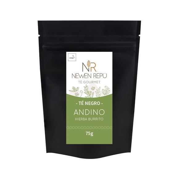 Té Negro Andino Burrito Premium Blend Gourmet 75g Newen Repü