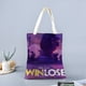 thumbnail image 2 of Cartera de Tela Win Or Lose Estampado Lienzo 40x40cm, 2 of 6