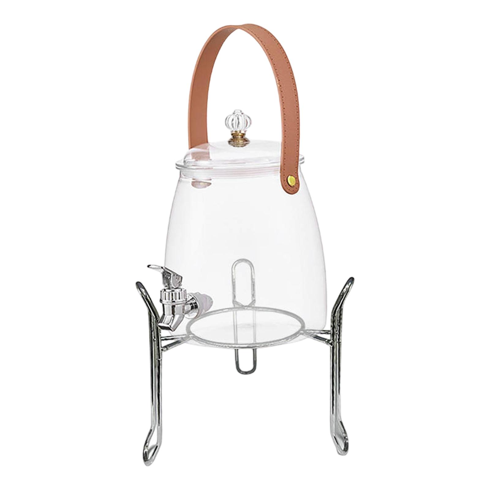 Bothyi - Dispensador De Bebidas Heladas Con Cubo De Tetera De Frutas De Grifo Para El Restaurante De Fiesta 5L