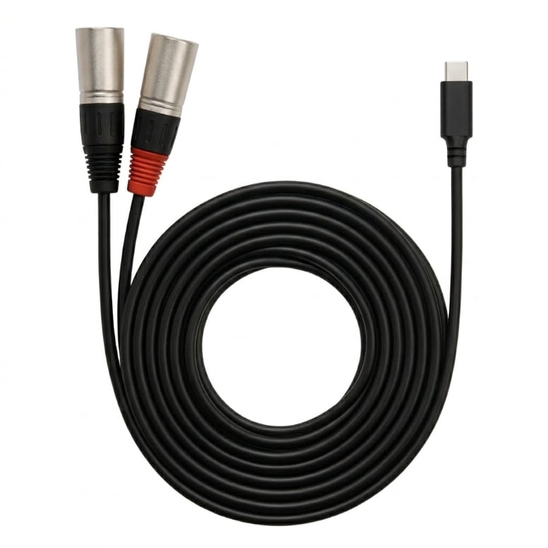 Cable Usb-c A 2 Xlr Macho Nebraska Tcd-xl