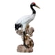 thumbnail image 5 of Estatua Crane Chic Regalo Coleccionables Para Balcón Bonsai Resina Mirada, 5 of 5