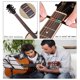 thumbnail image 4 of Pegatinas de diapasón para guitarra Kimlong codificadas por colores, 6 cuerdas, 4 of 7