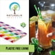 thumbnail image 5 of Pajitas De Papel Paquete De 300 Multicolores Biodegradables, 5 of 8