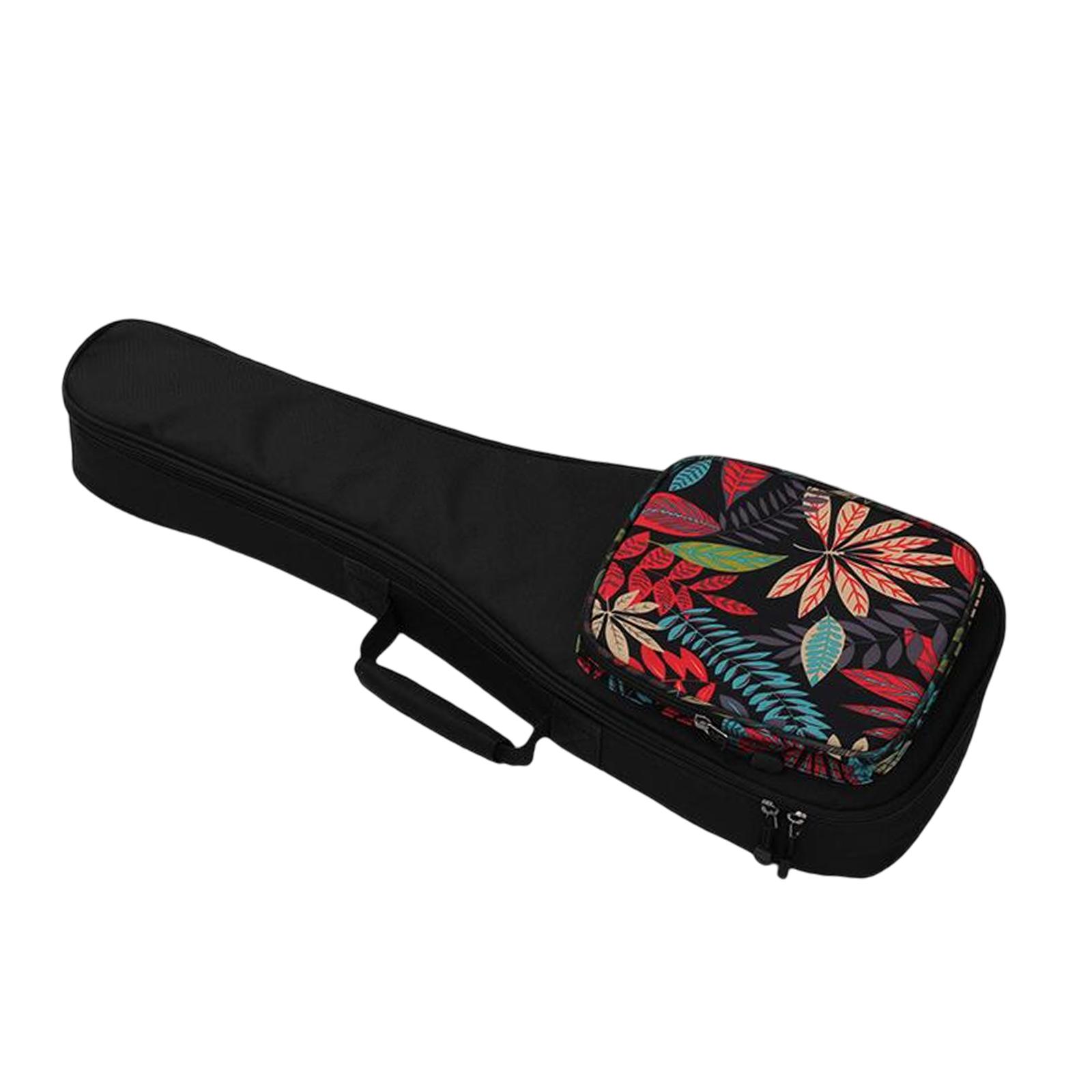 Magideal - Estuche De Transporte Para Ukelele De Viaje, Bolsas De Actuación Para Soprano, Concierto, Tenor, Almacenamiento De Nailon Con Bolsa De Almacenamiento, , 26 Pulgadas Negro