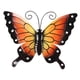thumbnail image 3 of Decoración De Pared De Mariposa Inspiradora, Adorno Artesanal Creativo Para Patio Trasero, Hogar, Negro Y Naranja, 3 of 5
