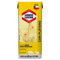 Leche Plátano Caja 200 Ml Loncoleche