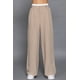 thumbnail image 1 of Pantalones Largos Rectos con Cintura en Contraste, 1 of 5