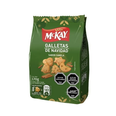 Galletas Mckay Navidad Canela.