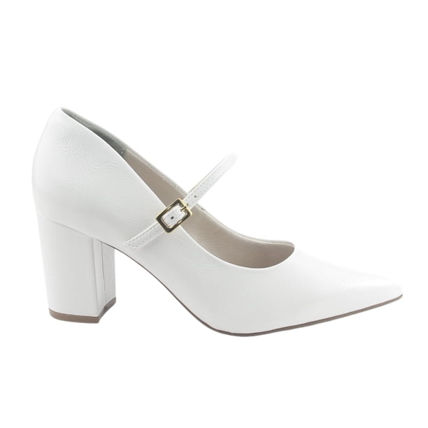 Zapato Via Marte Mujer 028-014-01 Blanco Casual