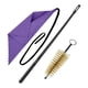 thumbnail image 2 of Limpiador De Flauta Para Clarinete, 3 Piezas, Herramienta De Limpieza, Accesorio Multifuncional, Portátil, Morado, 2 of 5