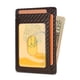 thumbnail image 2 of Cartera Buffway RFID Slim de Cuero Sintético Color Café, 2 of 7