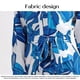 thumbnail image 5 of Vestido largo elegante informal de verano y primavera con botones y manga larga para mujer, tipo cárdigan, para cubrirse, con estampado floral, tallas M-XXL., 5 of 5