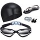 thumbnail image 1 of Swim Goggles Swimming Goggles No Leaking with Nose Clip, Ear, 1 of 3