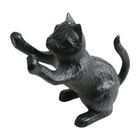 Magideal - Libro De Bookend De Gatos Decorativo Taquin Stopper Creative Retro Diseño Para Libros Pesados Libro De Libros De Animales Fin Para La Oficina Sala D