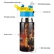 thumbnail image 3 of Leyendas del Karate Kid Botella de Agua con Tapa Pop Top de Un Toque, Acero Inoxidable, a Prueba de Fugas, para Deportes, Botella Infantil azul 12 oz, 3 of 6