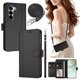 thumbnail image 2 of Funda Billetera Delgada para OnePlus Nord CE 6 Lite, Cuero Sintético, Negro, 2 of 6