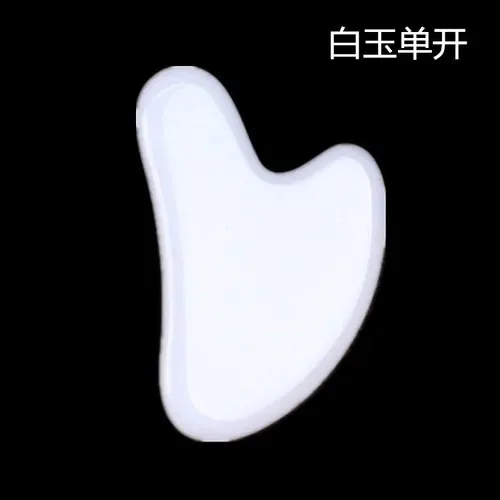 Natural Gua Sha Scraper Board Massage Rose Quartz Jade Guasha Stone For Face Neck Skin Lifting Wrinkle Remover Beauty Care