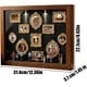 thumbnail image 5 of Set mini marcos fotos dorados museo nosotros caja silueta DIY 8 figuras 11 marcos, 5 of 8