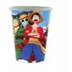 thumbnail image 1 of Pack 10 Vasos Cumpleaños One Piece Luffy, 1 of 4