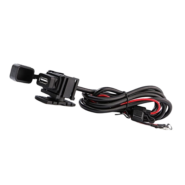 Cable de carga USB para motocicleta Cable adaptador USB Cable de enchufe 5V 2.1A de teléfono y tableta para teléfono accesorios de motociclet