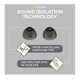 thumbnail image 3 of Auriculares con Cancelación de Ruido y Almohadillas de Espuma Viscoelástica y Silicona Knox Gear, 3 of 8