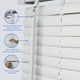 thumbnail image 3 of Cortina Roller Persiana Pvc 100x165 Cm Veneciana Manuales Guiza, 3 of 8