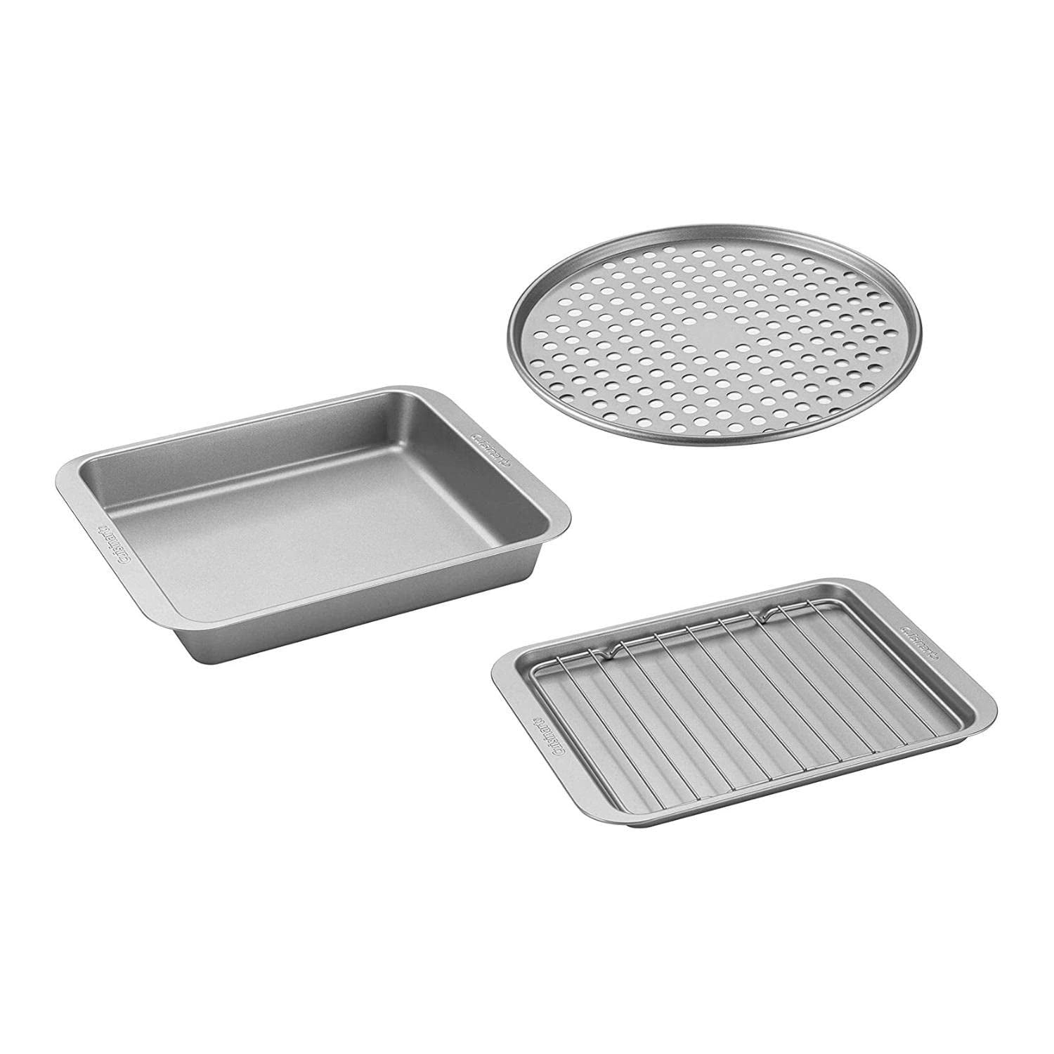 Juego De Bandejas Para Hornear Para Horno Tostador Cuisinart Amb-tob4 (4 Piezas)