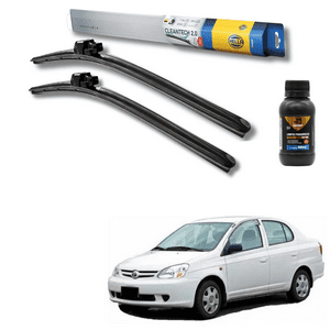 Plumillas Hella Cleantech Para Toyota Yaris Sedán 2000-2005