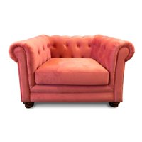 Latam Home - Sofa Florencia 1C Tela Velvet Palo Rosa