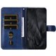 thumbnail image 3 of Funda tipo cartera para Google Pixel 8 Pro con bolsillo con cremallera y ranuras para tarjetas – Función de soporte Azul, 3 of 6